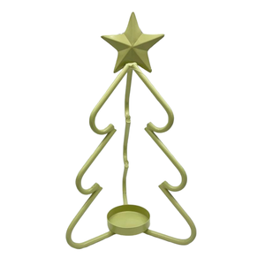 Elegant Forest Green Metal Wrought Iron Taper Candle Holder Scrollwork <b>Tripod</b> Base Rustic Farmhouse Decor Centerpiece for Dining - Product Image 5