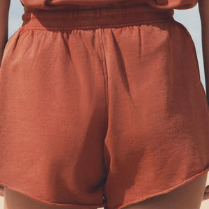 CLOVIX SPORTS Conjunto de Sudadera Corta con Estampado Tie Dye para Mujer, Sudadera de Felpa de Algodón, Conjunto de Dos Piezas Informal a la Moda - Product Image 4