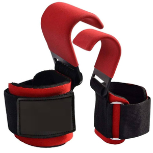 Guantes de seguridad para fitness con agarres de gancho y correas de muñeca para gimnasio, dominadas, levantamiento de pesas, powerlifting y protección de palmas - Product Image 5