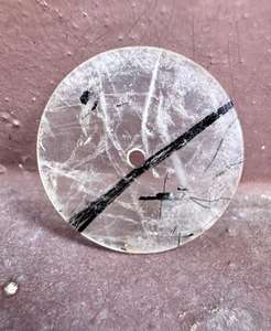 Esfera de Reloj de Rutilo Negro Natural, Esfera de Piedra de Lujo Personalizada, Esfera de Cristal de Alta Gama - Product Image 4