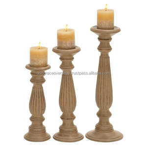 Candelero de madera hecho a mano para decoración del hogar para bodas, Navidad, Año Nuevo chino, vacaciones, eleva cualquier colección - Product Image 5