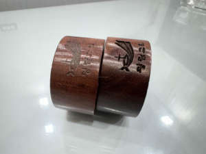 Anneaux de serviette en bois de luxe faits à la main pour Noël, vente en gros depuis l'Inde, anneaux de serviette faits à la main en vente en gros - Product Image 3