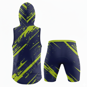 Tenues de football américain professionnelles personnalisables, logo couleur sur mesure, respirantes, séchage rapide, 100% polyester, haute qualité, personnalisables - Product Image 2