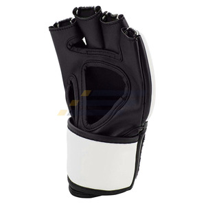 Guantes de Boxeo de Medio Dedo Personalizables de Cuero, Cómodos y Duraderos, para Entrenamiento de MMA, Muay Thai, para Adultos - Product Image 3