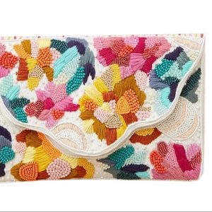 Custom Professional Trendy Handmade Beaded Eco-Friendly Luxury Evening Clutch <b>Bag</b> for Ladies Parties - Product Image 1