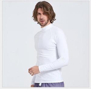 Rash Guard Sun Protection Diving Long Sleeve Swimsuit Unisex <b>Wetsuit</b> Surfing Shirt High Quality Polyester/Nylon Quick Dry - Product Image 2