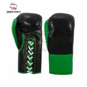 Guantes de Boxeo de Medio Dedo para Entrenamiento de Karate, Muay Thai, UFC, MMA, de Cuero Sintético PU, para Artes Marciales, Venta al Por Mayor - Product Image 2