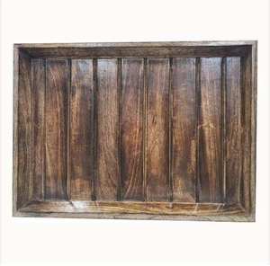 Bandeja de Madera Decorativa de la Mejor Calidad para Servir Comida en Restaurantes, Bandeja de Madera Decorativa para Desayuno y Cena, Bandejas de Madera Hechas a Mano - Product Image 5