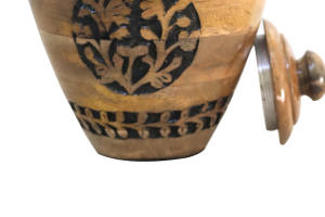 Urnes funéraires en bois pour adultes Urnes funéraires Urnes funéraires Taille personnalisée Fournitures funéraires - Product Image 4