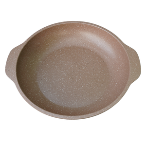 Poêle à braiser antiadhésive en fonte d'aluminium écologique avec double poignée Passe au lave-vaisselle Plat des fabricants en gros - Product Image 5