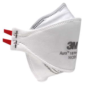 หน้ากากอนามัยแบบใช้แล้วทิ้ง 3M รุ่น 1870+ สำหรับอุตสาหกรรม KN95 พร้อมผ้าไม่ถักทอเพื่อการปกป้องที่ดียิ่งขึ้น - Product Image 5