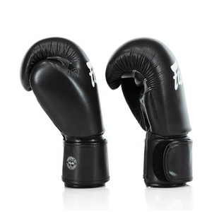 Premium Quality Custom Professional MMA Boxing Sparring <b>Gloves</b> Fairtex One Design Genuine Leather Lace-Up Closure UV Protection - Product Image 2