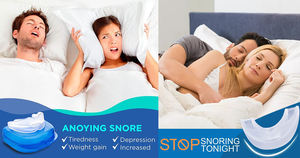 Protector Bucal Nocturno Silencioso para Rechinar los <span class=keywords><strong>Dientes</strong></span>, Bruxismo, Mejor Sueño, Dispositivo Anti-ronquidos - Product Image 5