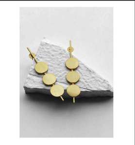 Boucles d'oreilles en laiton pour un style ethnique et indo-occidental, légères, pour un usage quotidien et des occasions spéciales à bas prix - Product Image 5