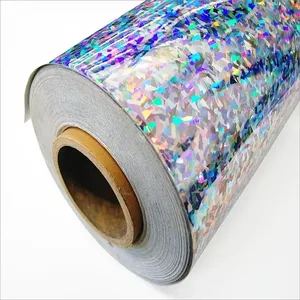 Wholesale Holographic Film Roll for Industrial & Commercial Use Multi Color Laser Effect PET Film for <b>Packaging</b> <b>Labels</b> Printing - Product Image 1