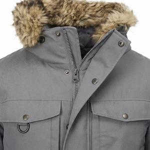 Durable Hooded Wax Cotton <b>Jacket</b> Front Logo Casual Outdoor Windproof Warm Lightweight Comfortable Mens Womens Fashion Outerwear - Product Image 6