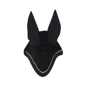 Productos para el Cuidado del Caballo de Algodón Ecológico con Logotipo Personalizado, a Precio Razonable: Gorro para Orejas de Caballo y Velo Antimoscas con Logotipo Personalizado - Product Image 1