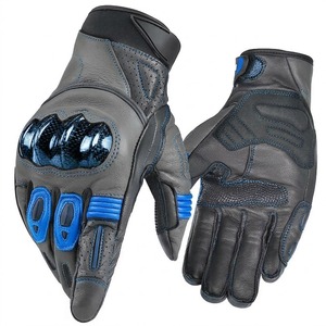 Guantes de Motociclismo de Alta Calidad, Duraderos, Antideslizantes, Absorbentes de Sudor, con Protección de Nudillos, Diseño de Logotipo Personalizado, Venta al Por Mayor - Product Image 4