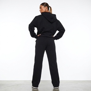 Conjunto Deportivo Personalizado para Mujer, Invierno, Transpirable, con Capucha, de Alta Calidad, Corte Regular, Poliéster, OEM, Venta al Por Mayor, para Gimnasio y Jogging - Product Image 6