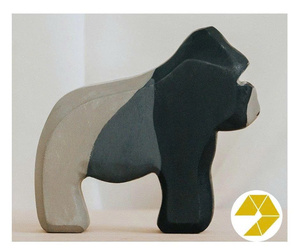 Jouets éducatifs en bois pour enfants, voitures et animaux en bois pour bébés de 1 à 3 ans et de 5 à 7 ans, préscolaire et enseignement précoce - Product Image 3