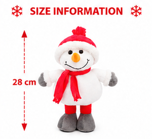 Muñeco de Nieve Pequeño de Peluche, Adorable Muñeco de Nieve de Felpa, Cojín de Peluche con Temática Invernal, Regalo Personalizado OEM al por Mayor - Product Image 2