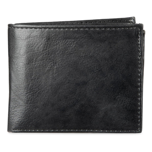 Cartera de Cuero Genuino de Vaca Personalizada con Marca ODM, Cartera de Lujo para Hombre, Precio al por Mayor, Cartera de Cuero Real de Lujo para Hombre, Doble - Product Image 1