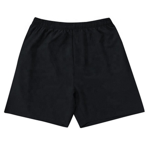 Shorts pour hommes en gros, d'été, respirants, tricotés, à taille mi-haute, pour l'entraînement, la course en extérieur, les sports et la natation, avec design numérique personnalisé et style décontracté - Product Image 1