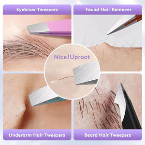 Pinzas de Acero Inoxidable para Extensión de Pestañas, Venta al por Mayor, Profesionales, OEM, ODM, Logotipo Personalizado, Alta Calidad, Duraderas, Precisión - Product Image 2