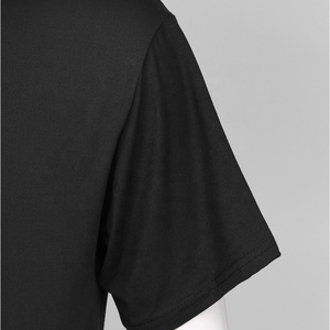 T-shirt pour homme, mode, décontracté, couleur unie, coupe ajustée, haut, sous-vêtement, épaule tombante, taille, t-shirt uni, t-shirt de sport, manches courtes - Product Image 5