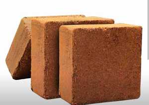 Bloc de coque de noix de coco pour la culture des plantes en jardin - Haute rétention d'eau, écologique, biodégradable, léger, culture biologique - Product Image 3