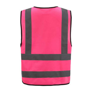 Gilet de sécurité réfléchissant avec poches, classe 1 ANSI, imperméable, haute visibilité, logo personnalisé, haute qualité - Product Image 5