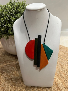 Collar de Cuentas de Resina Contemporáneo, Joyería Hecha a Mano, Accesorios de Moda para Mujer, Colección Boutique y Producto para Regalo - Product Image 3