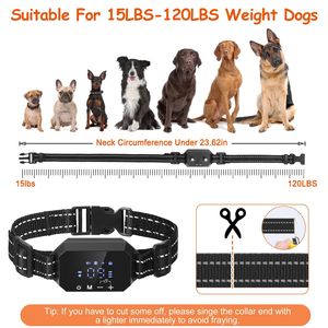 Clôture GPS sans fil rechargeable et étanche pour chien, portée réglable de 98 à 3280 pieds, collier électrique pour chien, système de confinement extérieur pour animaux de compagnie - Product Image 4