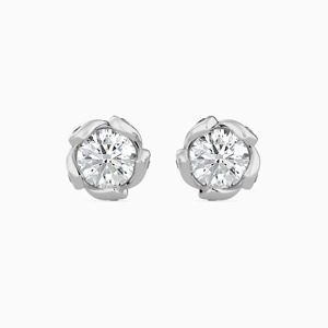 Pendientes de Diamante Cultivado en Laboratorio D'VINS JEWELS, Corte Brillante de 1.5 Quilates, Oro Sólido de 14K, Certificado IGI, Joyería de Lujo para Mujer, Boda, Fiesta - Product Image 1