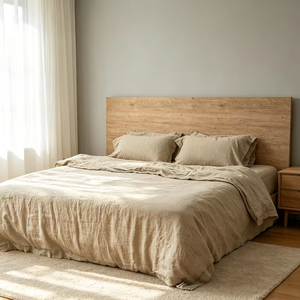 Parures de couette légères à texture douce, en lin moelleux et rafraîchissant, pour usage hôtelier - Product Image 2