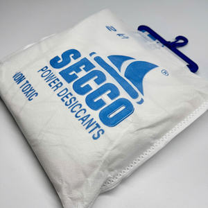 Contenedor desecante en polvo de CaCl2 de 1kg/2kg, colgante de exportación marítima con gancho, 300% absorción, Control de humedad, cloruro de calcio Secco - Product Image 4