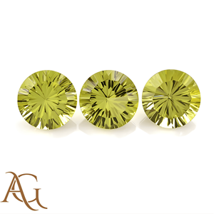 Cuarzo limón natural cóncavo, tallado con láser, tallado en intaglio, piedra preciosa suelta, precio de fabricante al por mayor, para fabricación de joyas - Product Image 3