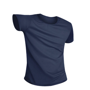 Camiseta Premium para Hombre, Transpirable, de 210 gramos, Poliéster/Algodón, Tacto Suave, Estilo Casual, Manga Corta, Cuello Redondo, Diseño Liso - Product Image 4