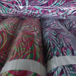 Fabriqué en Corée, 95% polyester, 5% élasthanne, tissu ITY imprimé, lot de tissus en stock, nombreux motifs floraux, meilleure qualité, designs magnifiques. - Product Image 6