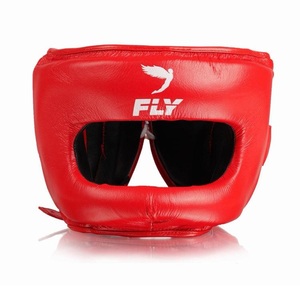 Equipo de Boxeo Profesional Fly, Guantes de Boxeo de Cuero Vacuno Genuino, Protector Facial Completo y Protector Inguinal para Sparring y Entrenamiento - Product Image 2