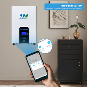 Batterie de stockage d'énergie domestique murale LiFePO4 48V 100Ah avec CAN séparé, <span class=keywords><strong>service</strong></span> OEM/ODM JM Factory, pour système solaire 10-20kW - Product Image 5