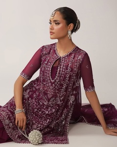 Vestidos Casuales de Primera Calidad para Mujeres Pakistaníes e Indias, Nuevas Llegadas 2026, Salwar Kameez, Vestidos de Tela Lawn, ODM 2065 - Product Image 1