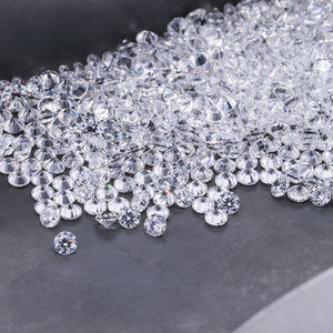 Diamants synthétiques certifiés de laboratoire, taille brillant, couleur D, pureté VVS2/VS1, qualité impériale 0.80-0.90, pour la fabrication de bijoux (échantillon) - Product Image 2