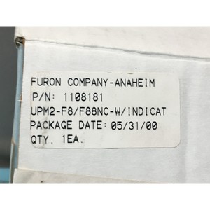 FURON 1108181 UPM2-F8/F88NC-W/IND นิวเมติกส์ – อุปกรณ์และชิ้นส่วนเซมิคอนดักเตอร์ระดับโลกที่เชื่อถือได้พร้อมประวัติความเป็นมาอันยาวนานณ - Product Image 4
