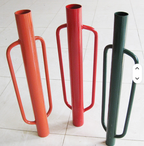 Heavy Duty Steel Fence <b>Post</b> Driver Manual T <b>Post</b> Pounder with Dual Handles for Farm Garden Fencing Installation Tool - Product Image 6