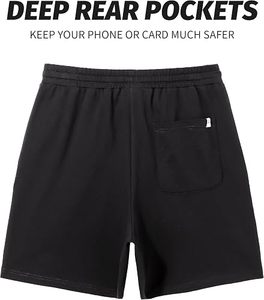 Pantalones Cortos Deportivos Transpirables para Hombre, para Correr, Gimnasio, Fitness, con Logotipo Personalizado, 5 Pulgadas, Casuales - Product Image 2