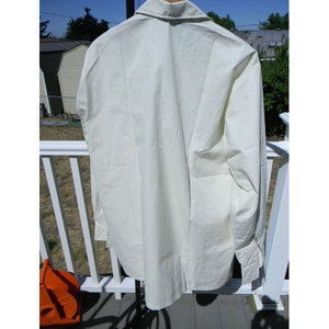 Camisa de kilt escocesa de manga larga con cordones, estilo Jacobita, color crema, fabricante de disfraces - Product Image 3