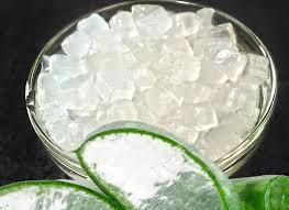 Aloe vera en dés de qualité supérieure dans un sirop léger |   Matériau en gel de pulpe en vrac pour l'industrie des boissons - Product Image 2