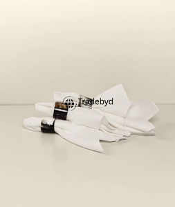 Anillo para Servilletas de Lujo con Diseño de Cuerno, Ecológico, Elegante y Hecho a Mano, Adorno para Mesa de Comedor, Regalos Tradebyd - Product Image 4