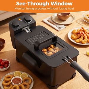 Friggitrice Elettrica con Timer per Uso Domestico e Commerciale - Product Image 2